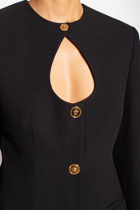 versace blazer buttons